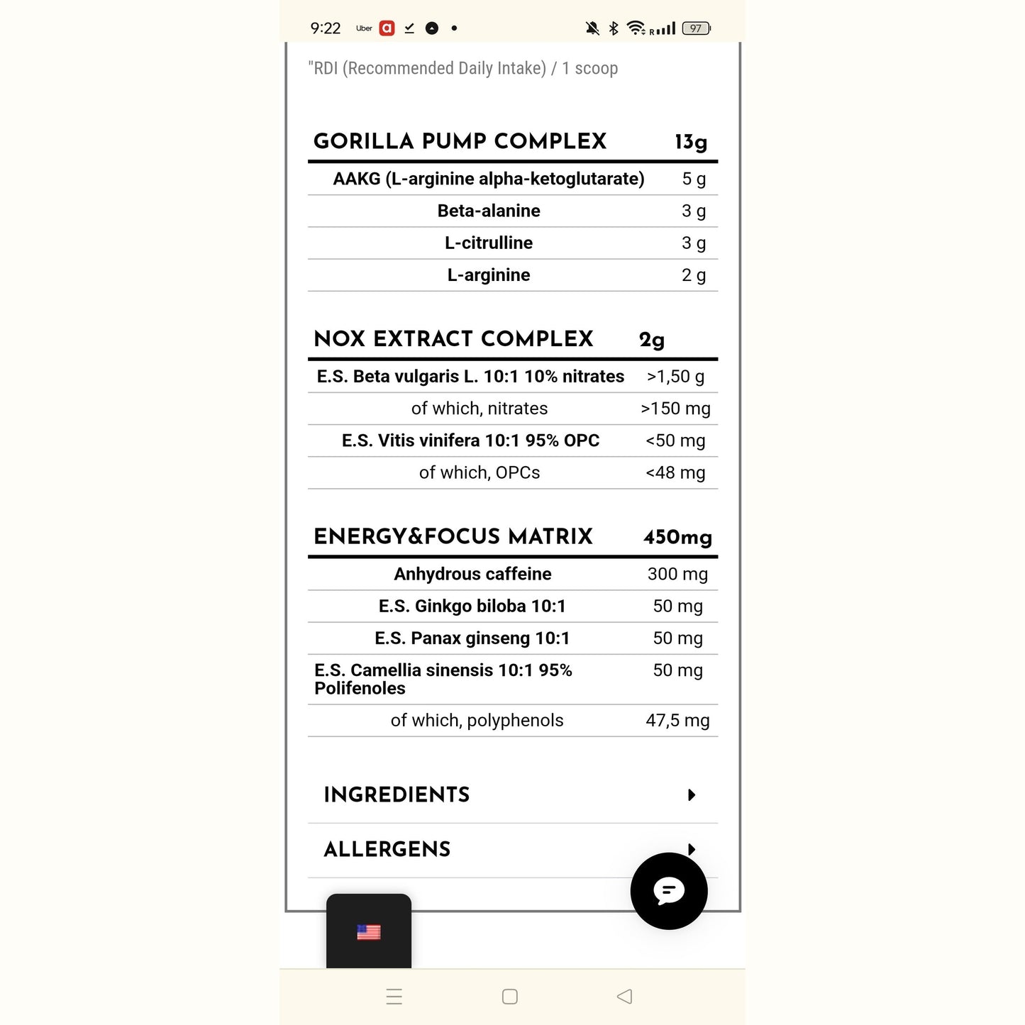 Moon Struck PreWorkout