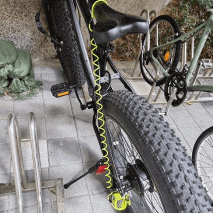 Safety-Alarm Motorcycle Wheel Lock - Medaid International