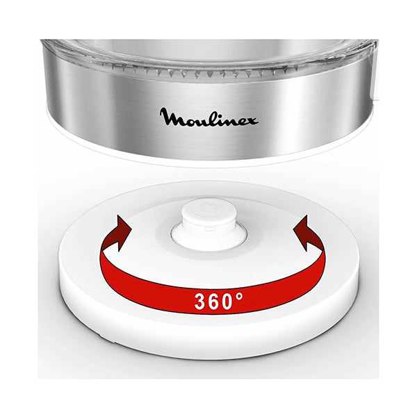 Moulinex Glass Kettle 1.7L BY600130