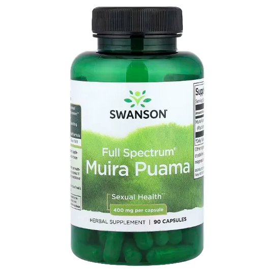 Swanson Full Spectrum® Muira Puama 400 mg 90 Capsules