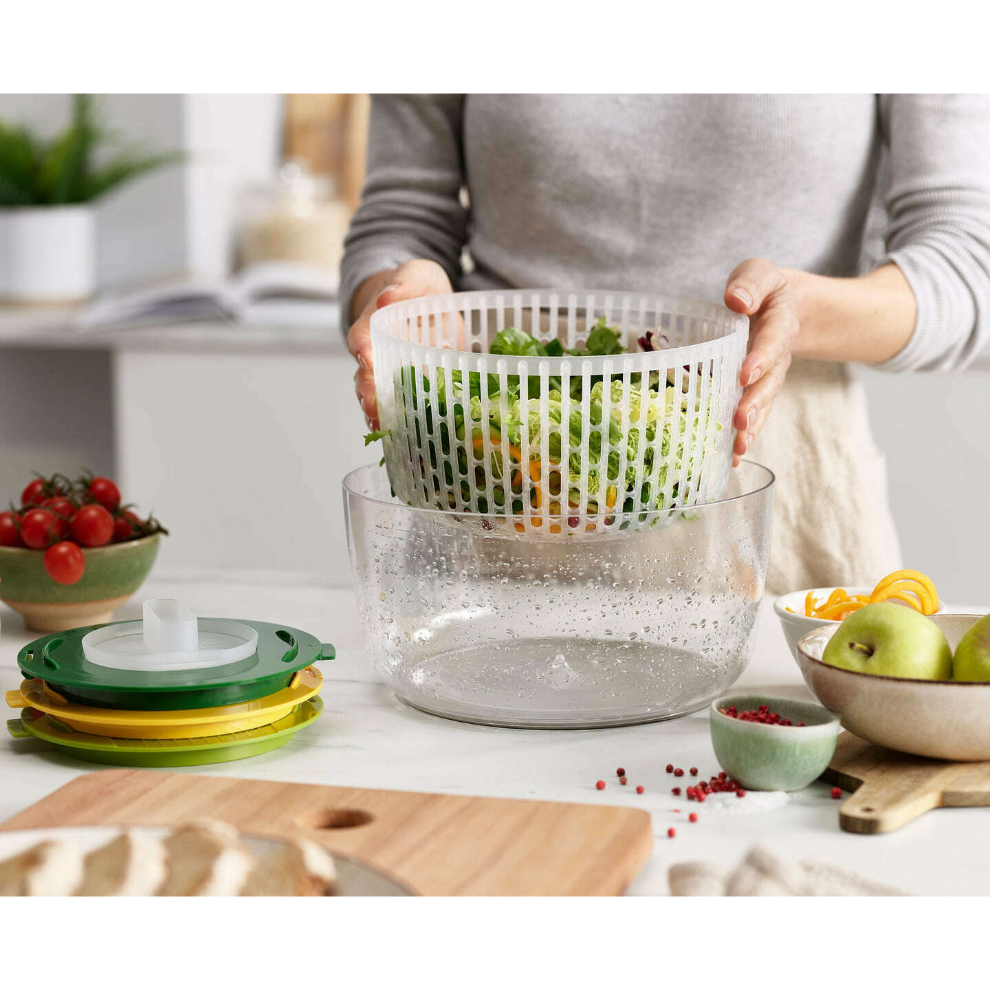 Multi-Prep 4-piece Salad Preparation Set - Medaid International