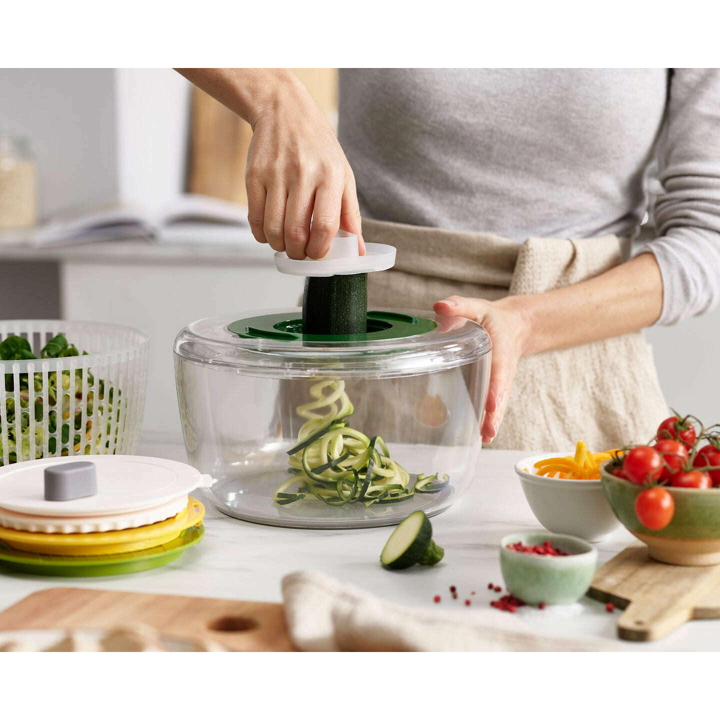Multi-Prep 4-piece Salad Preparation Set - Medaid International