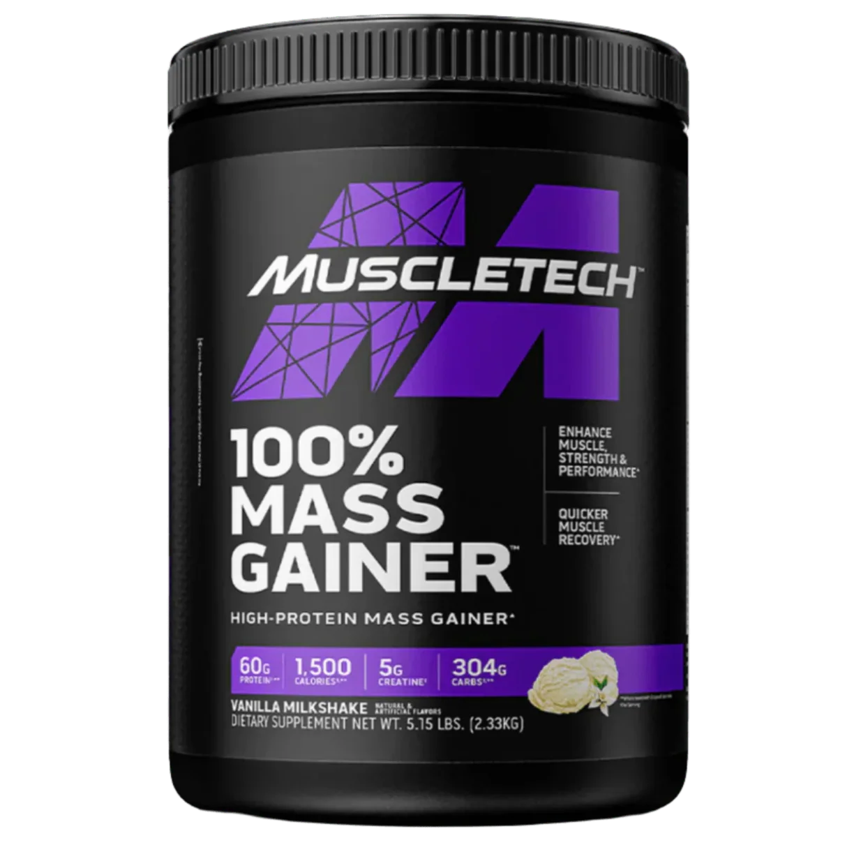 MuscleTech 100% Mass Gainer – 5.15 lbs