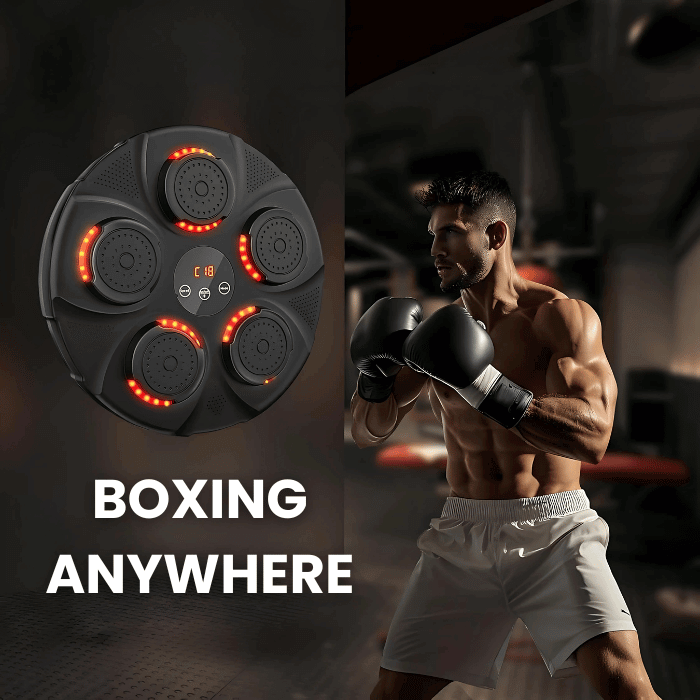 Musical Boxing Machine | Synced LED Lights - Medaid International