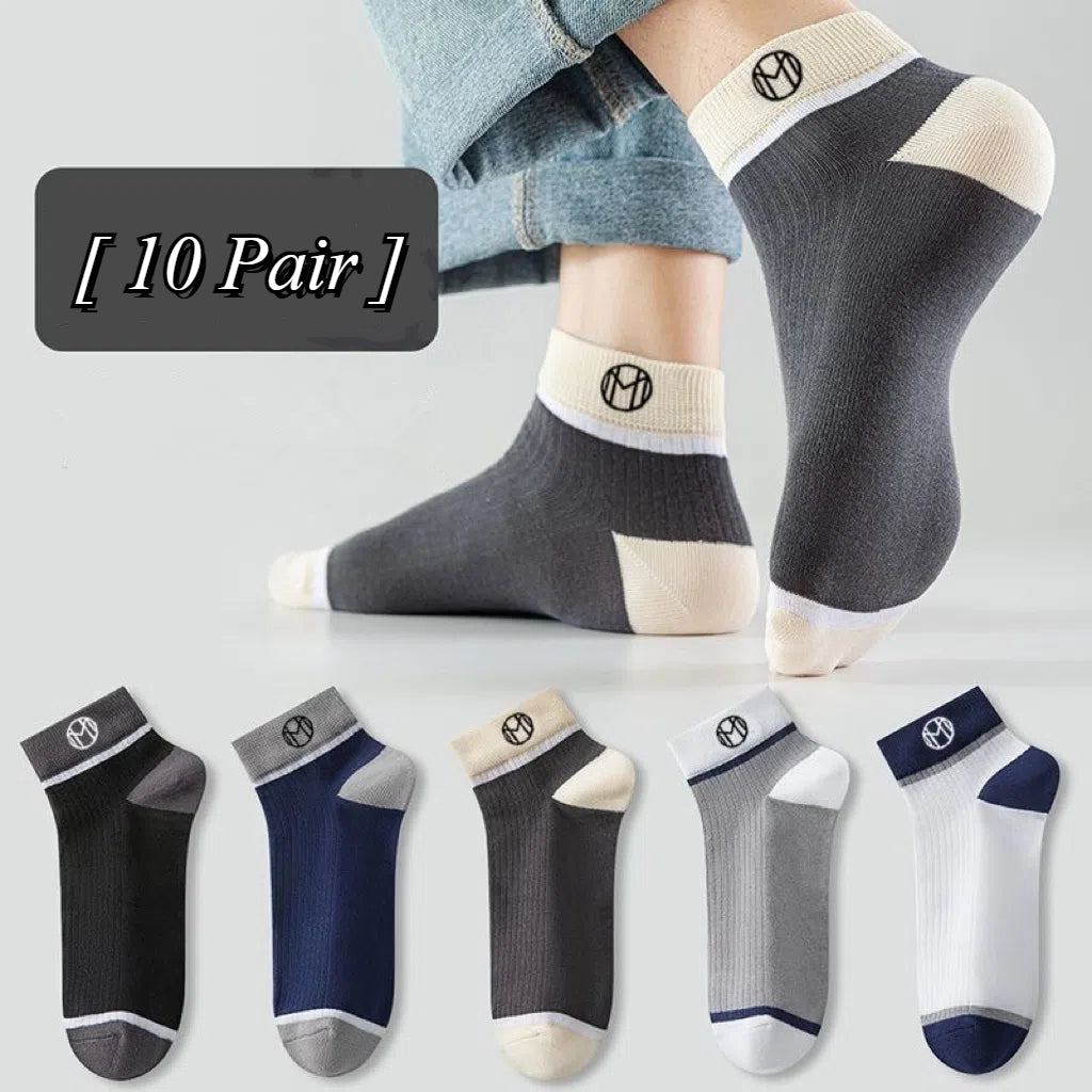 10 pairs - Breathable Anti-Bacterial Socks جوارب مضادة للبكتيريا قابلة للتنفس 10 أزواج