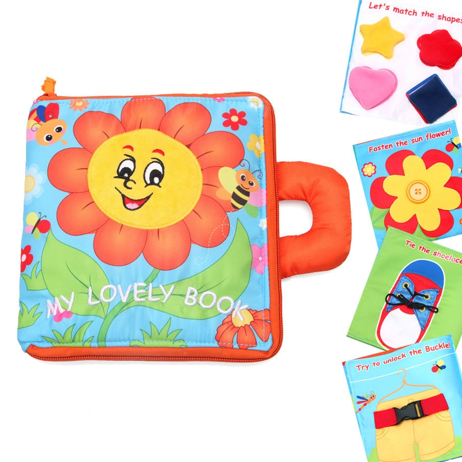 Tumama Kids - Baby Quiet Book - My Lovely Cloth Book
