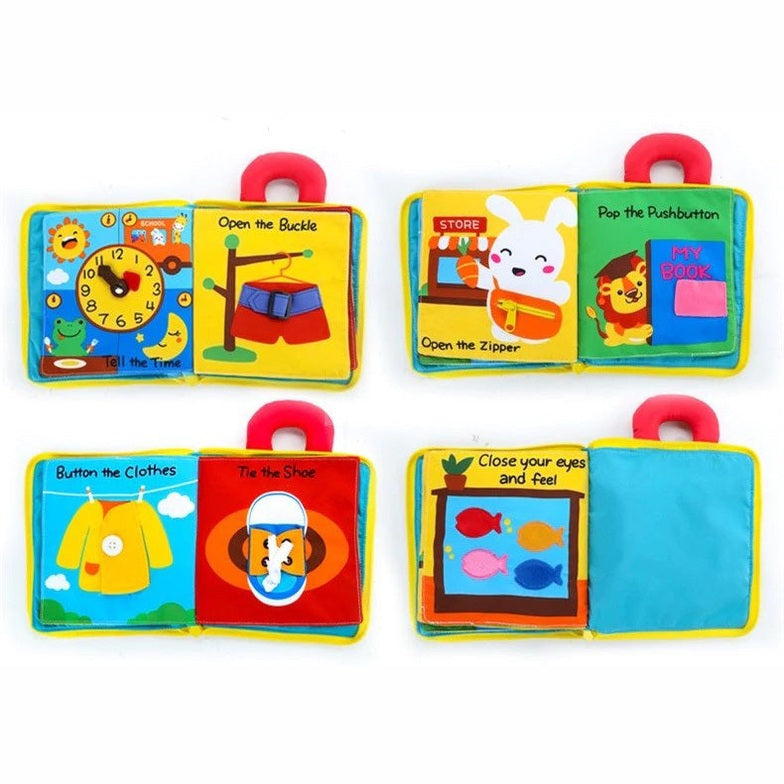 Tumama Kids - Baby Quiet Book - My Lovely Cloth Book