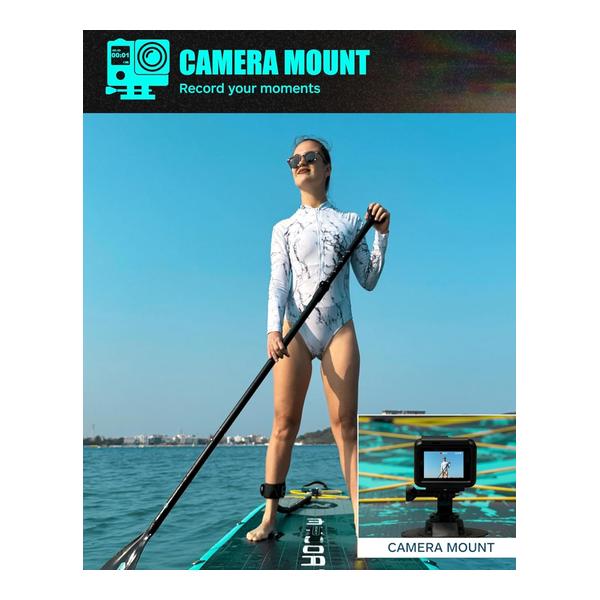 Myboat Brand 11'6"x35"x6" Inflatable Paddle Board Double Layer 450lb Capacity Premium Stable Inflatable Paddle Board Touring My Boat Kayak Sup Board Fishing