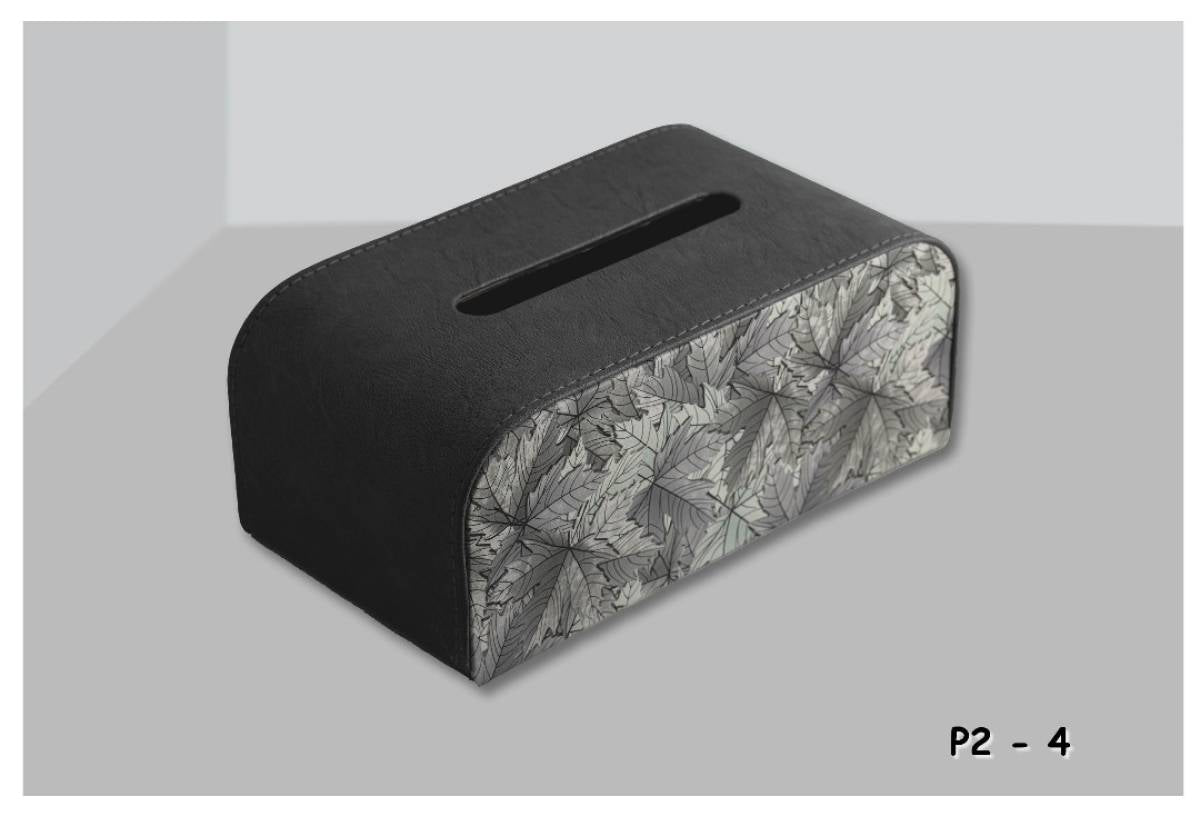Leather C Tissue Box (C ) for curved