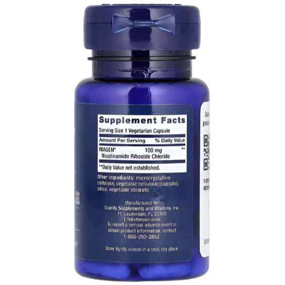 Life Extension NAD+ Cell Regenerator, 100mg 30 Servings