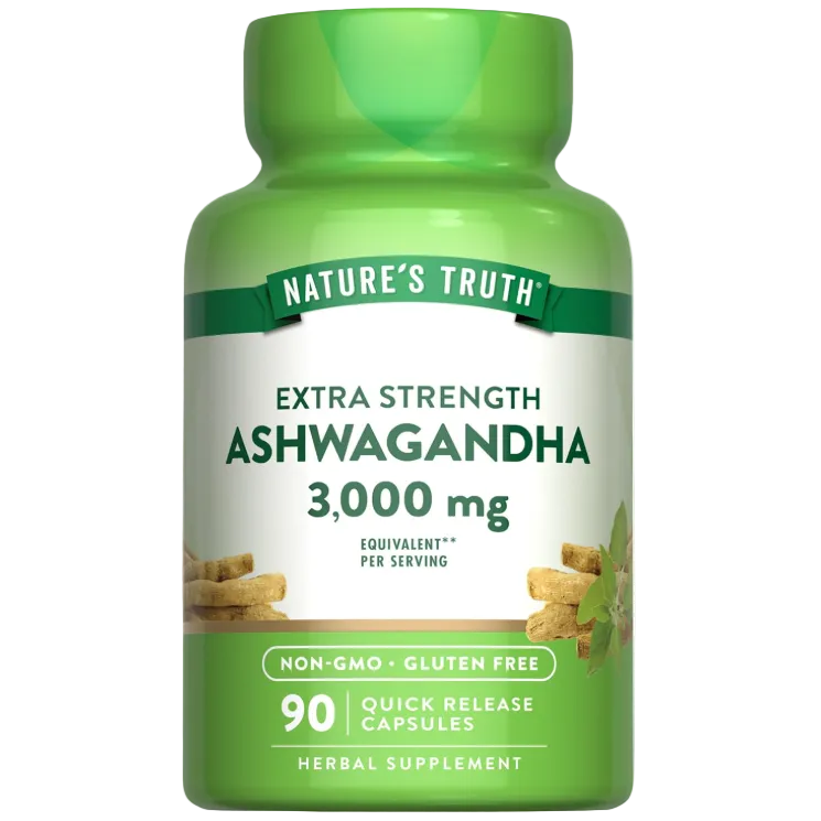 Nature’s Truth Ashwagandha Extra Strength with Black Pepper 90 Capsules