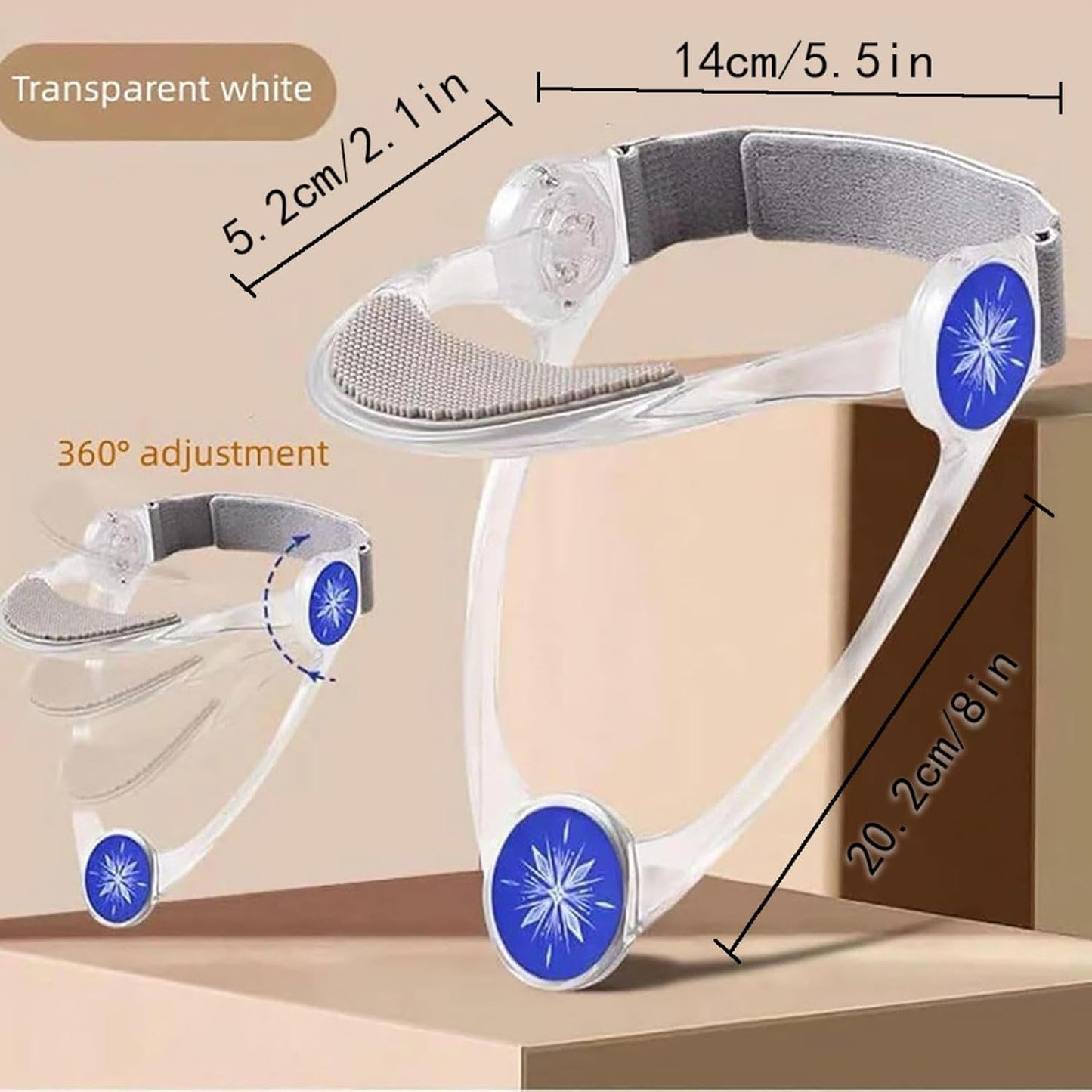 Foldable 360° Neck Brace – Adjustable Cervical Collar