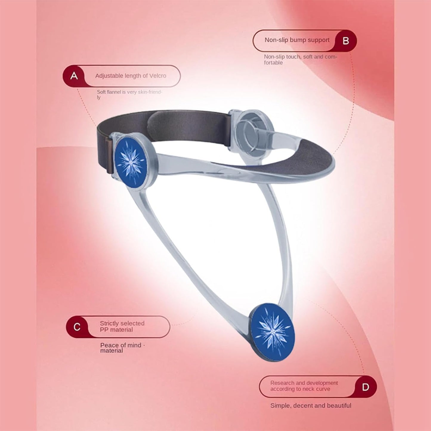 Foldable 360° Neck Brace – Adjustable Cervical Collar