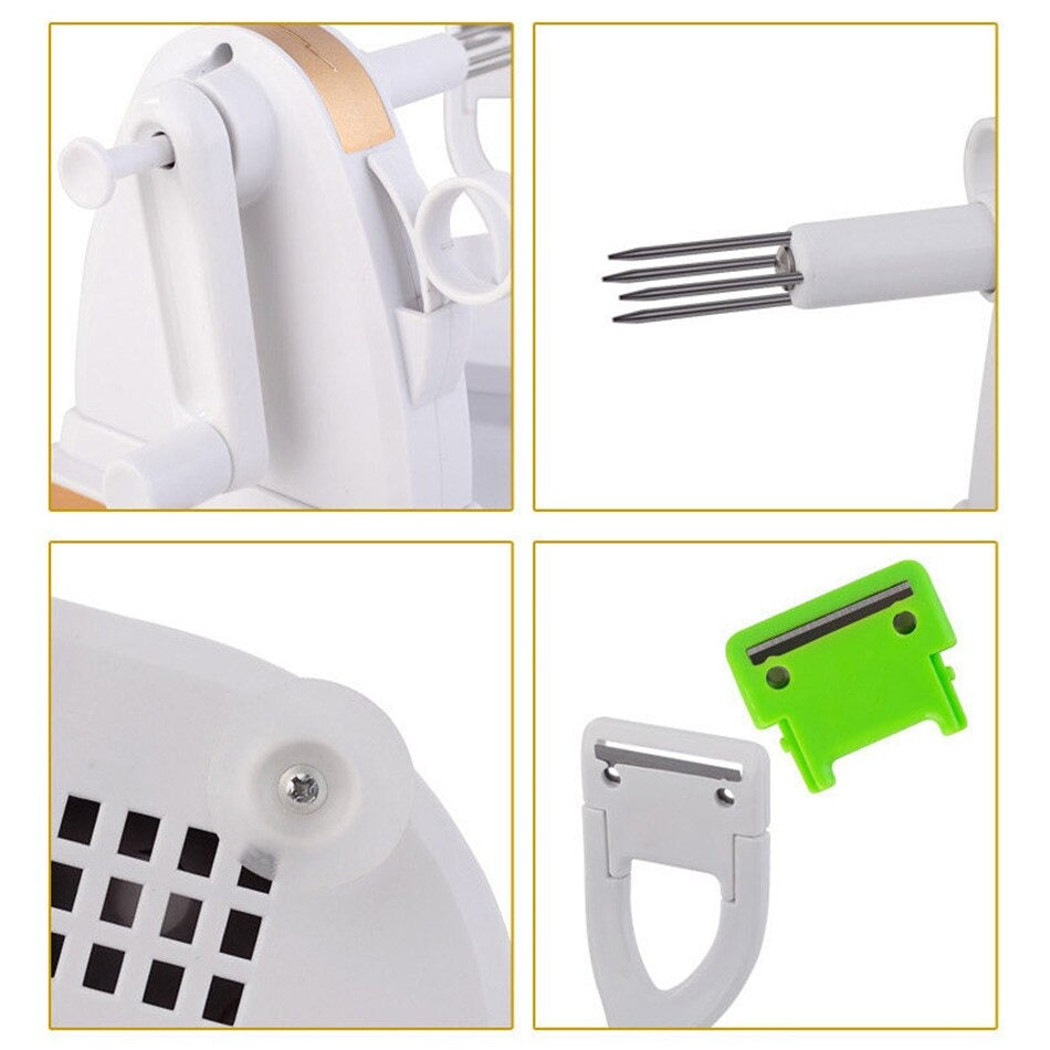 Fruits/Vegetables Peeler Stainless  Peeler Slicing Machine Fruit Machine Peeled Kit Creative Kitchen Cutter Tool