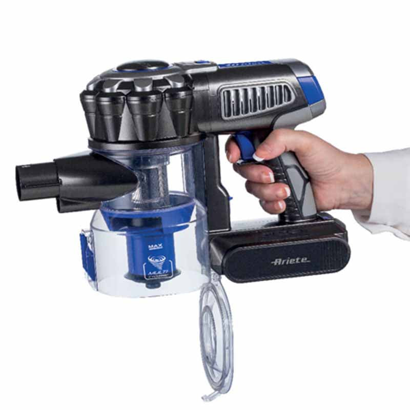 Ariete Cordless Stick Cleaner 22v, 2in1, Lithium (Blue)