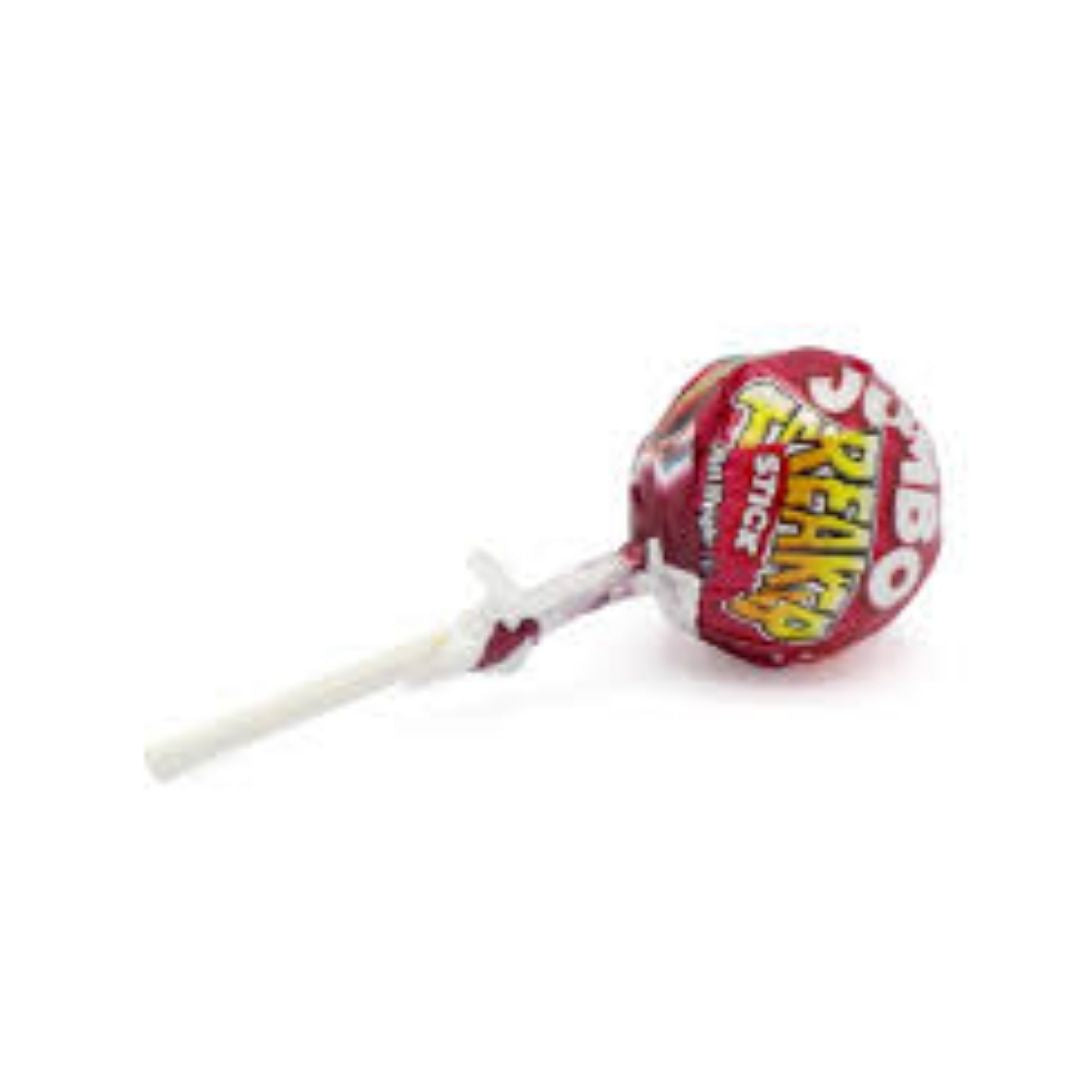 ZED SOUR CHERRY JUMBO JAWBREAKER POP 33G - Medaid International