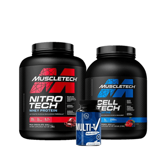 Nitrotech 4lbs + Celltech 6lbs + MultiVitamins