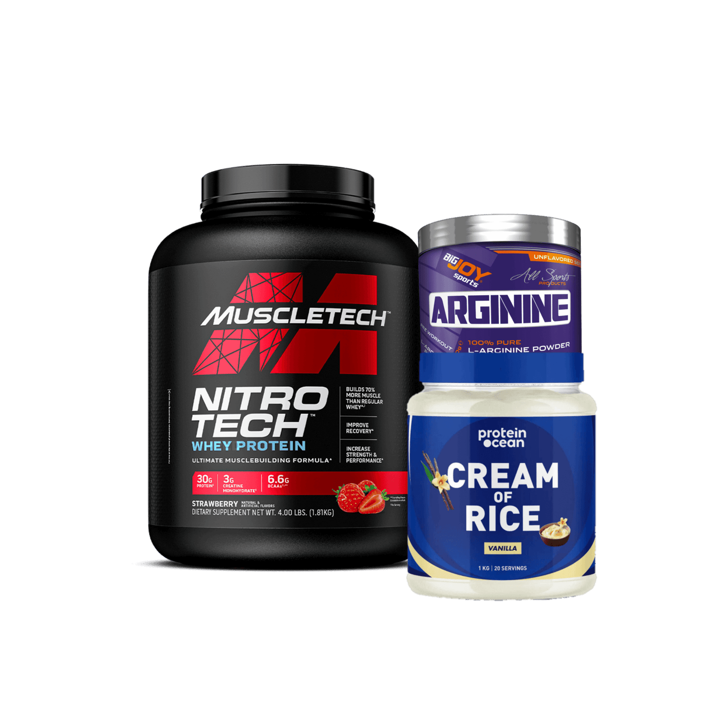Nitrotech + Carbs + Arginine