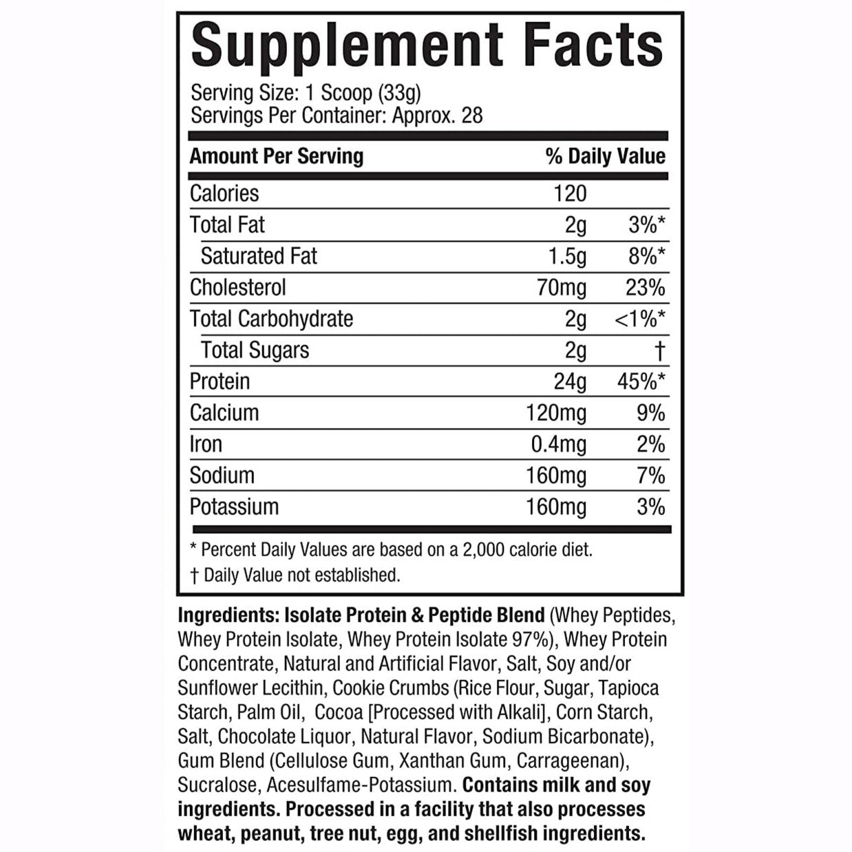 Nitrotech whey gold 2 Lbs