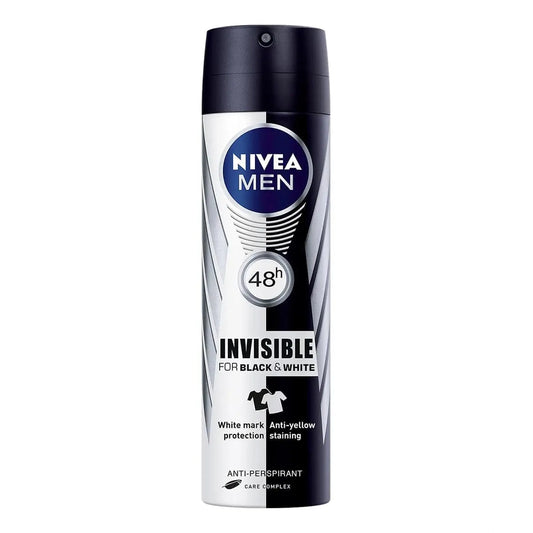 Nivea men black & white invisible - 150ml - Medaid - Lebanon