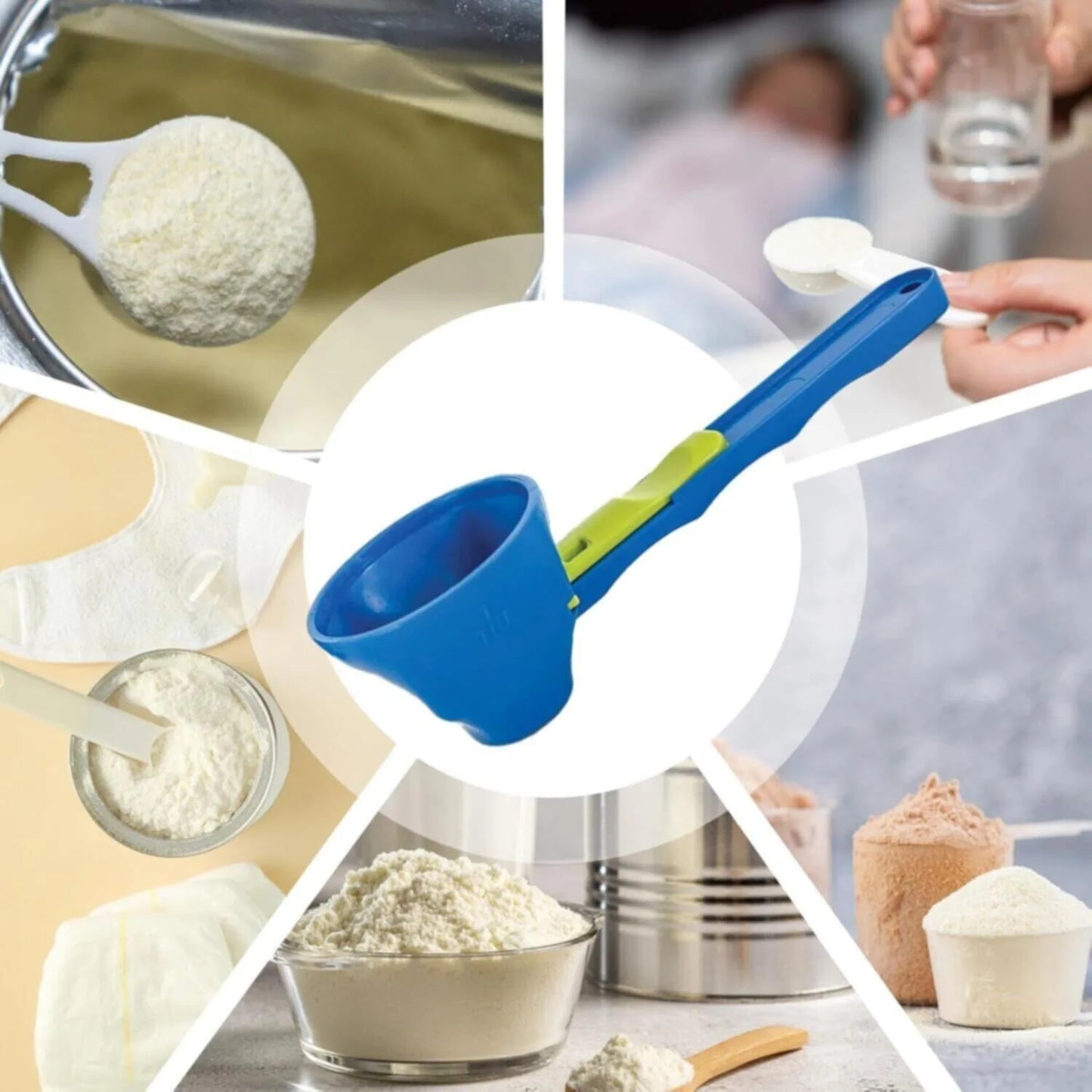 Baby Milk Funnel Scoop (2 Pieces)