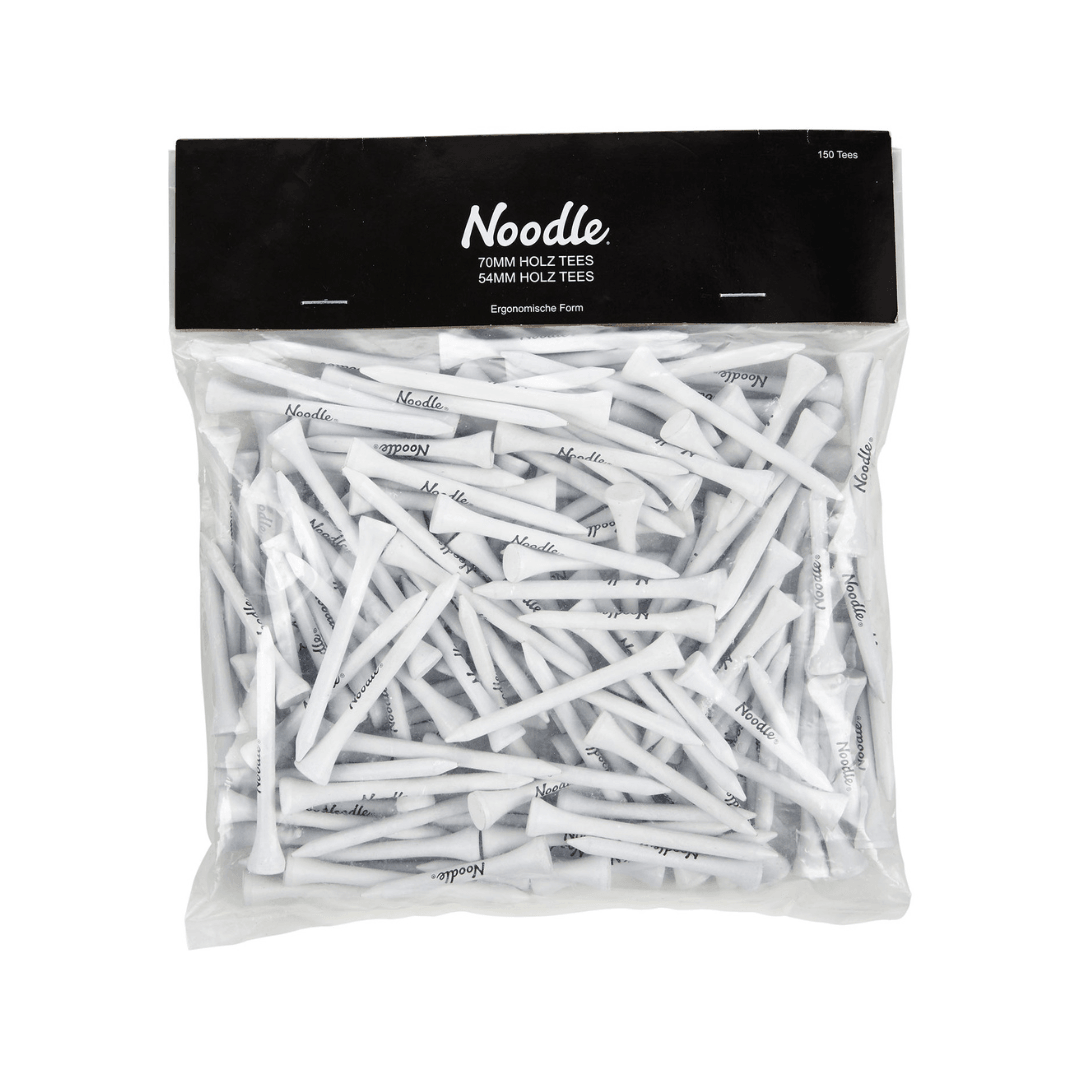 NOODLE Golf Wooden Tees, Set Of 150