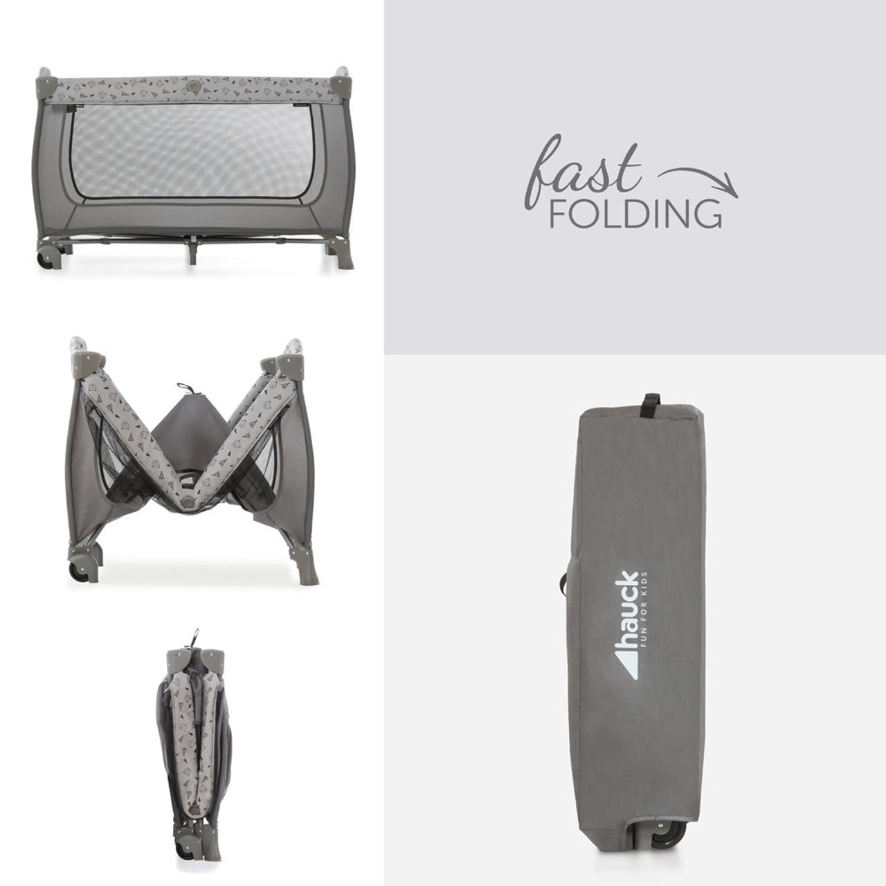 Hauck - Sleep N Play Center - Nordic Grey
