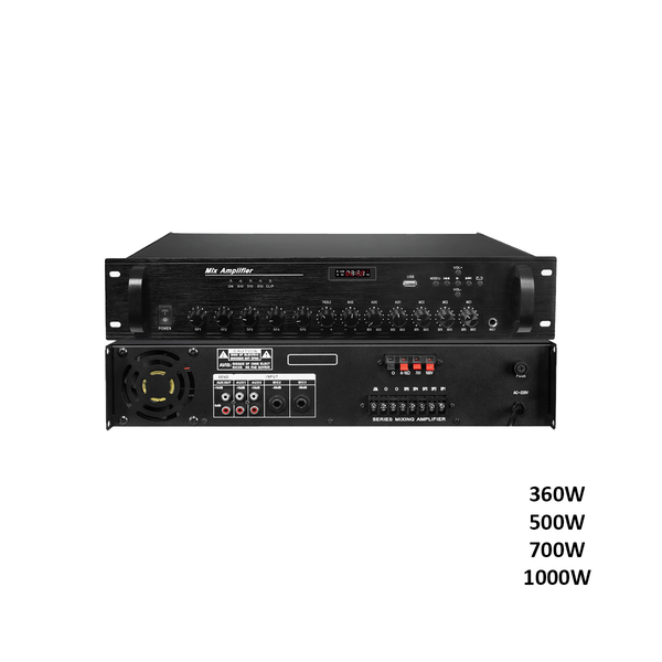 Nova Zone Volume Mixer Amplifier with Echo & Repeat Audio NVA-AMPL-5700UT