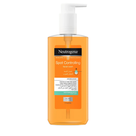 '-20% Neutrogena spot controlling oil free facial wash 200ml - Medaid International
