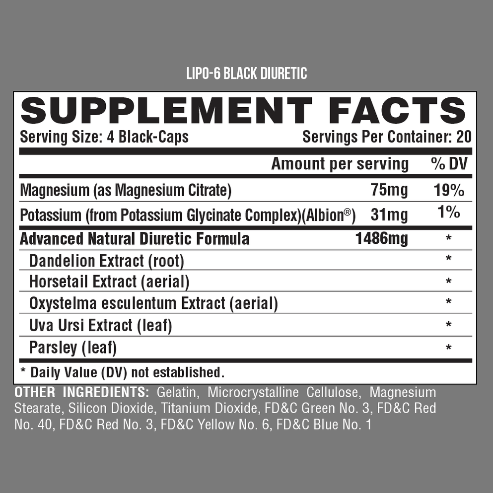 Nutrex Lipo 6 Deuretic