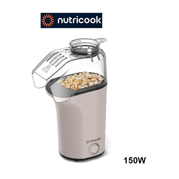 Nutricook Popcorn Maker, 16-Cup Oil-Free Hot Air Popper, Measuring Cup & Butter Melter – NC-PM150BG