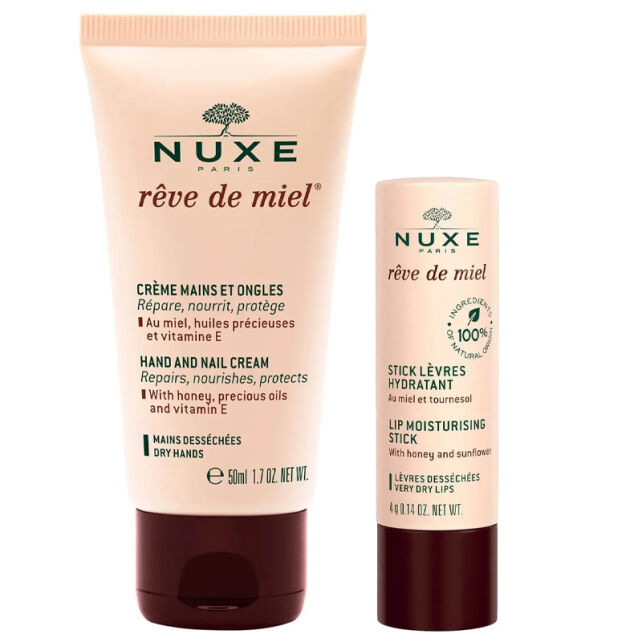 Nuxe Reve De Miel Hand And Nail Cream 30ml - Lip Stick