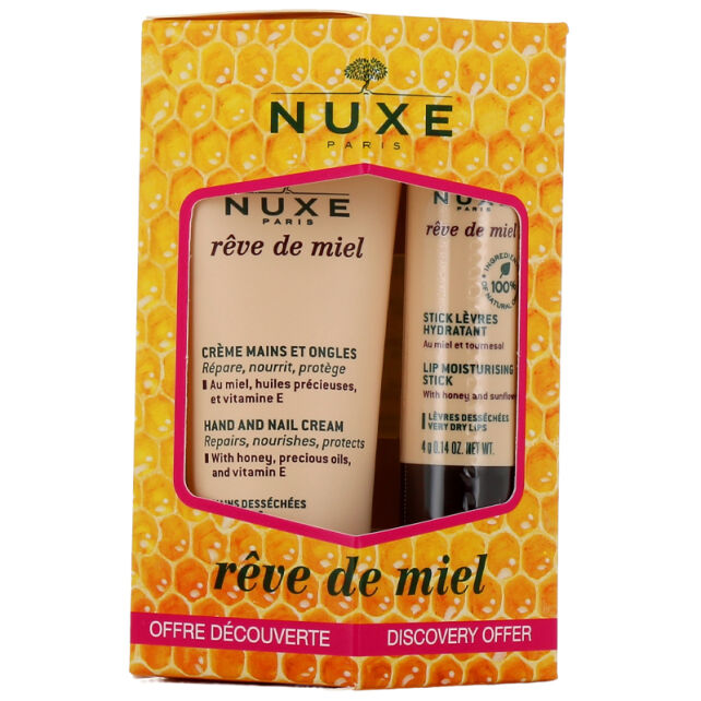Nuxe Reve De Miel Hand And Nail Cream 30ml - Lip Stick