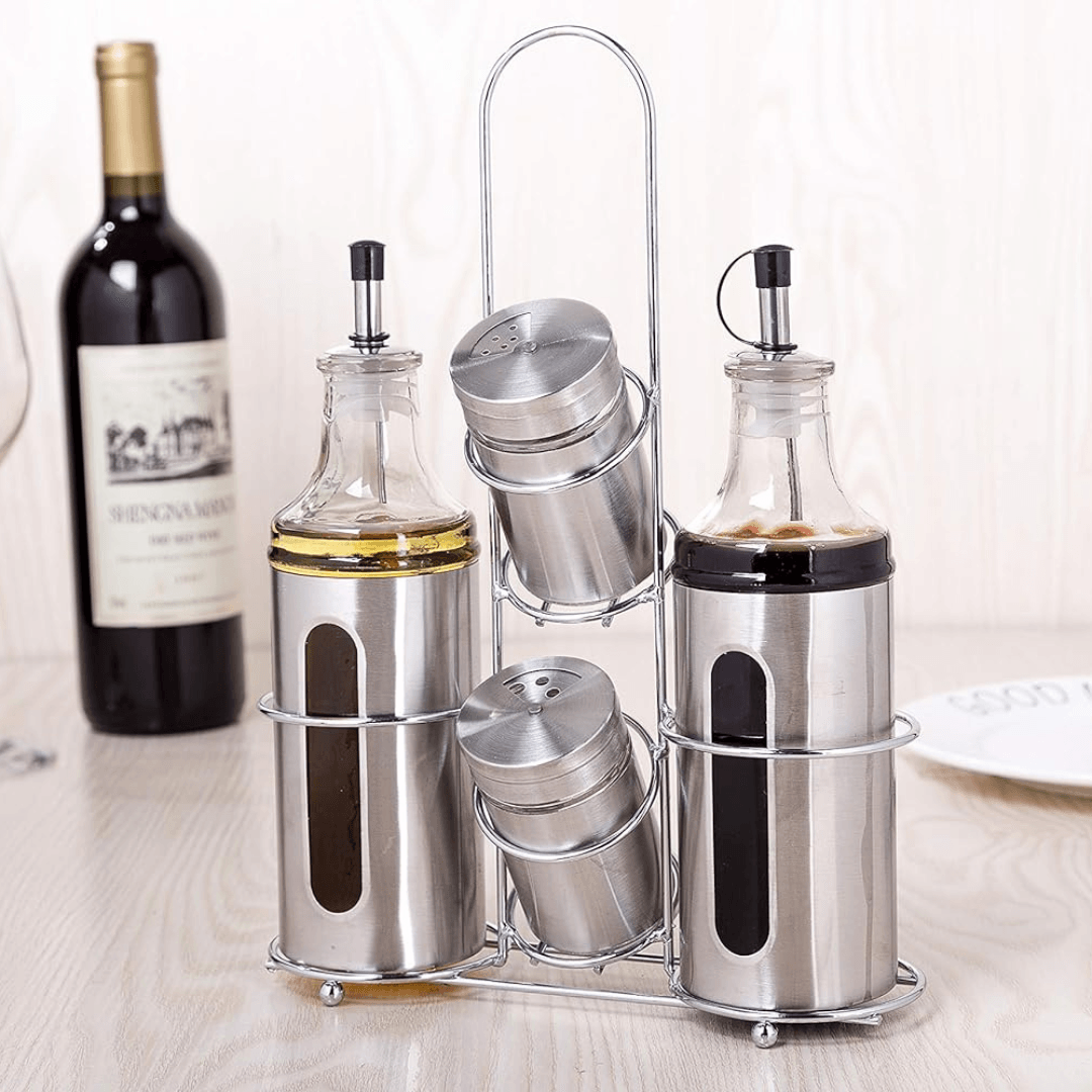 Oil And Vinegar Condiment Set Lebanon"
