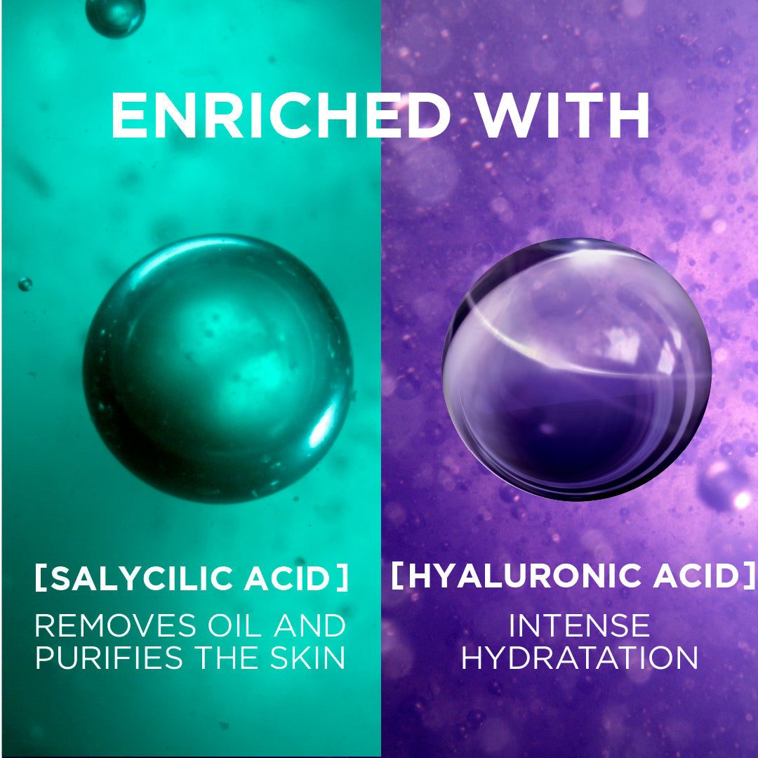 L’Oréal Paris, Hyaluron Expert Oil and Shine Control Replumping Gel Cream, for Combination to Oily Skin, with Hyaluronic Acid and Salicylic Acid, 50ml