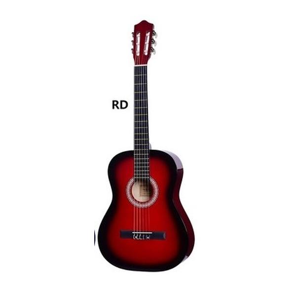 OLIVE TREE Classic Guitar 39” C39 4/4 Red