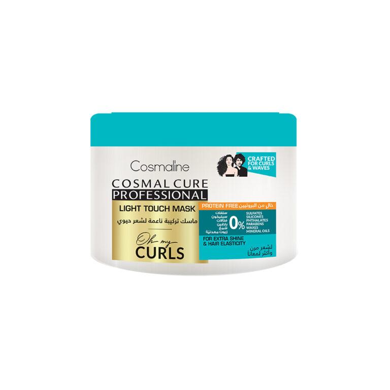 Cosmaline Cosmal Cure Professional Oh My Curls Light Touch Mask 450ml - Medaid