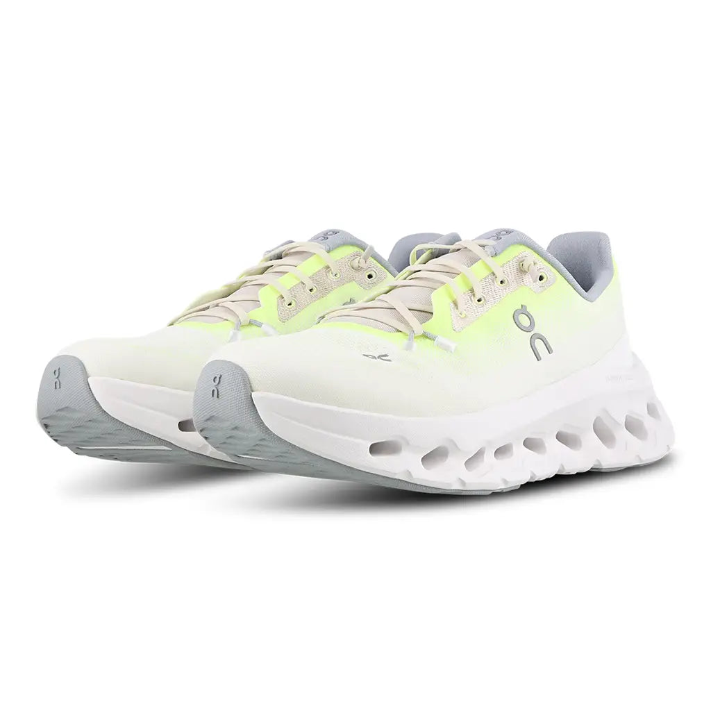 On Cloud Men's White & Lime Cloudtilt Sneaker |On Cloud In Lebanon