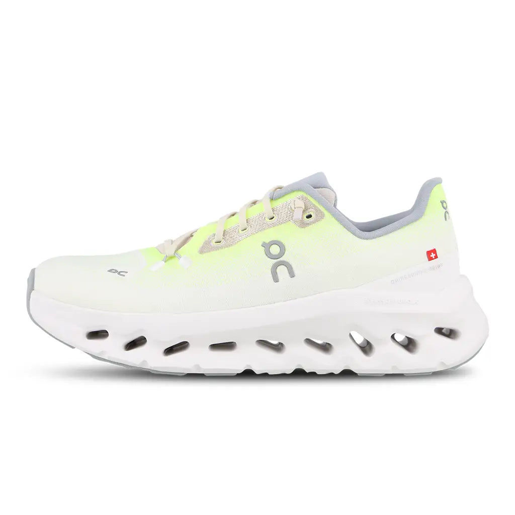 On Cloud Men's White & Lime Cloudtilt Sneaker |On Cloud In Lebanon