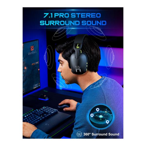 ONIKUMA B2 Headset Headworn Bluetooth 2.4g Wireless Wired Three Mode Lightweight E-Sports Gamer Headphone