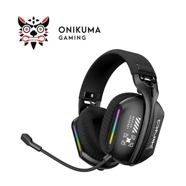 ONIKUMA GT808 Gaming Headset RGB Light 2.4GHz, with Microphone for PS5, PS4, PC, Mobile
