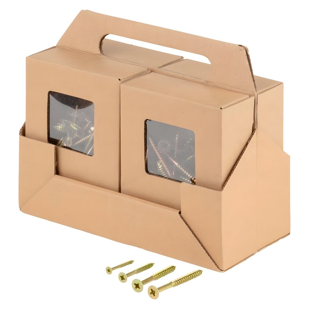 Parkside Certified Chipboard Screws – 420 Pieces (4 Boxes)