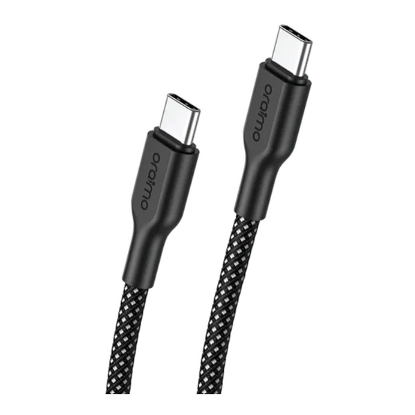 Oraimo Braid 3A 60W Fast Charging Type-C to Type-C Cable 1M, OCD-152CC