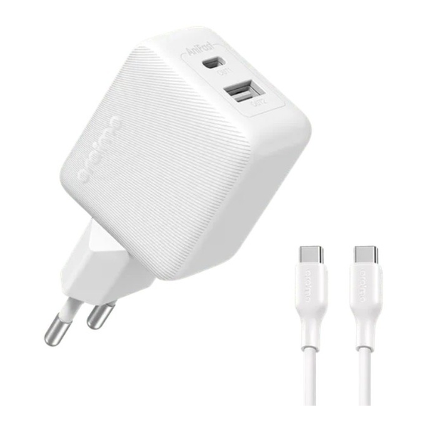 Oraimo PowerCube 201 EU Type Plug 20W Charger Kit, Type-C to Type-C, OCW-5203ECC
