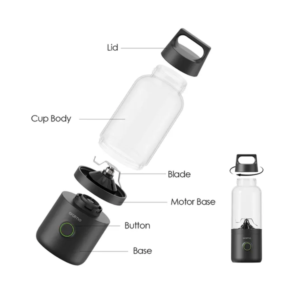 Oraimo SmartBlender Go 500ML Portable Blender, OH-PB1N