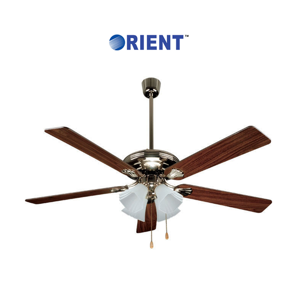 Orient Wood Blades Reversible Ceiling Fan 90W 5 Blades 52inch | DP52V-LC12