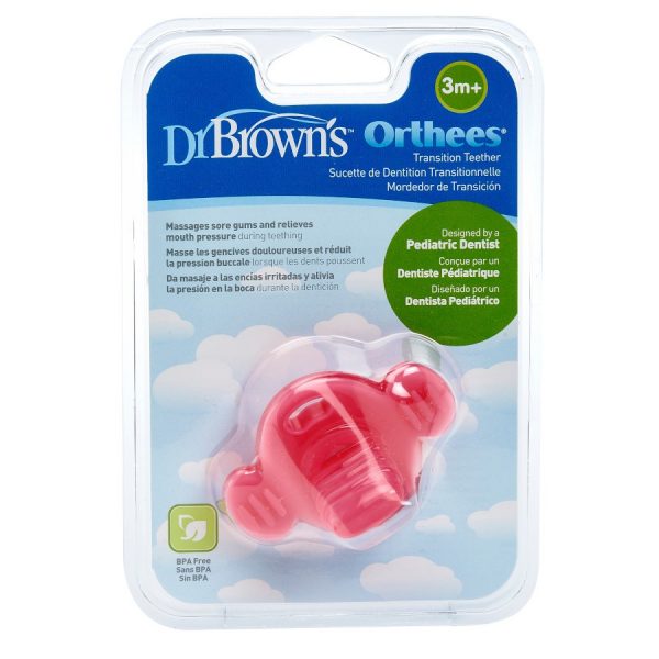 DrBrown's - Transition Teether 3m+ - Pink