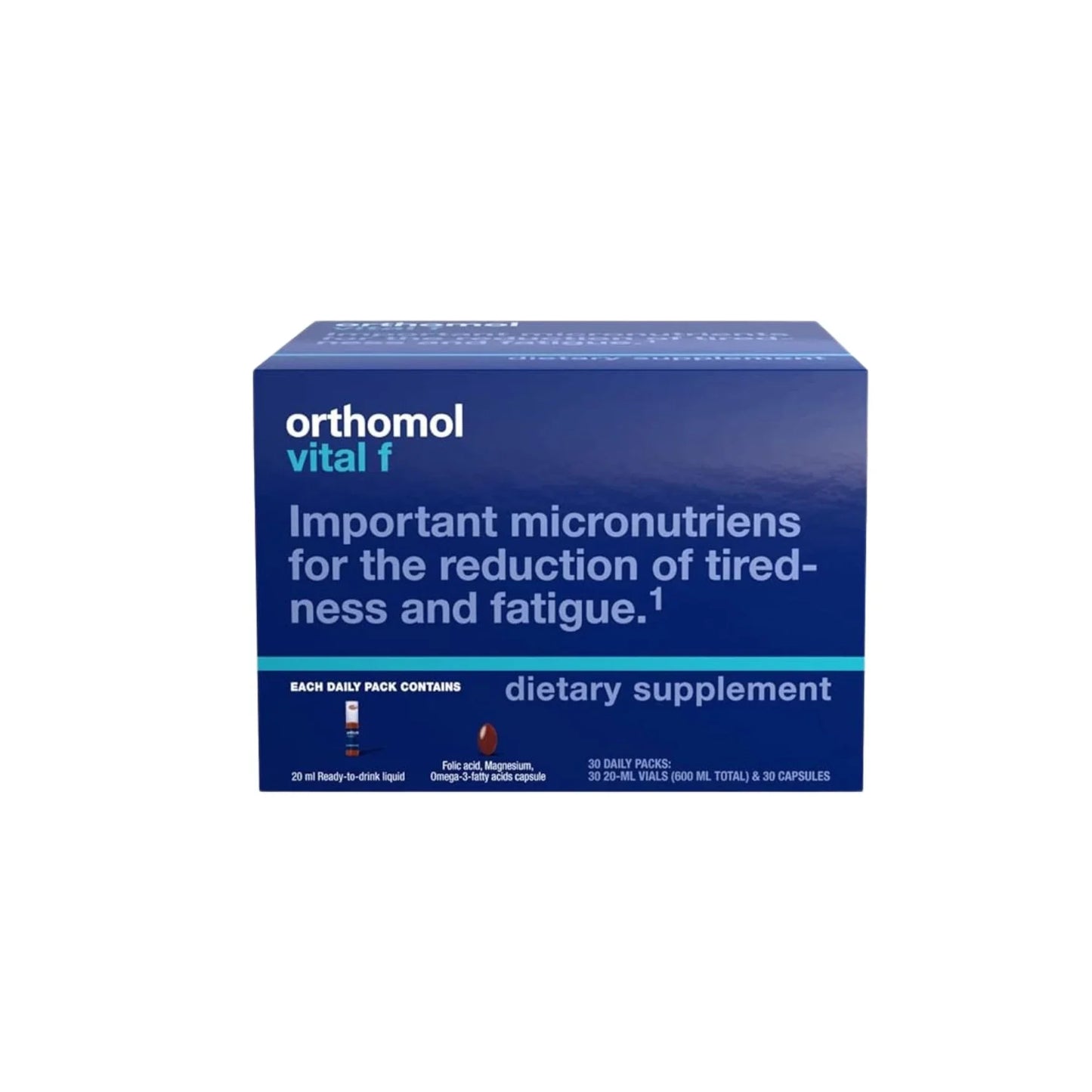 Orthomol Vital F Vials/Caps 30's