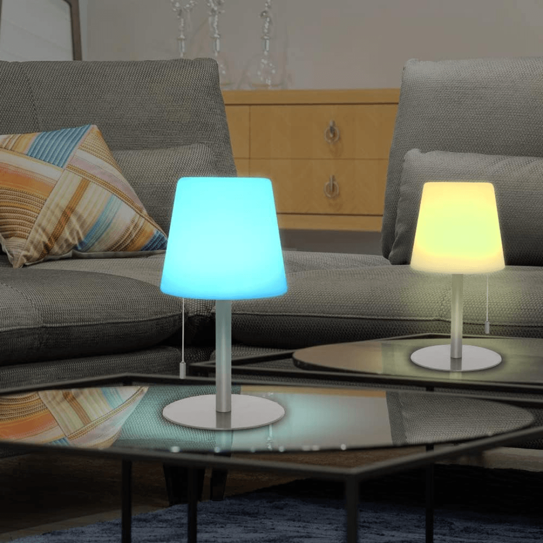 Outdoor Table Lamp With 8 Colrs Dimmable