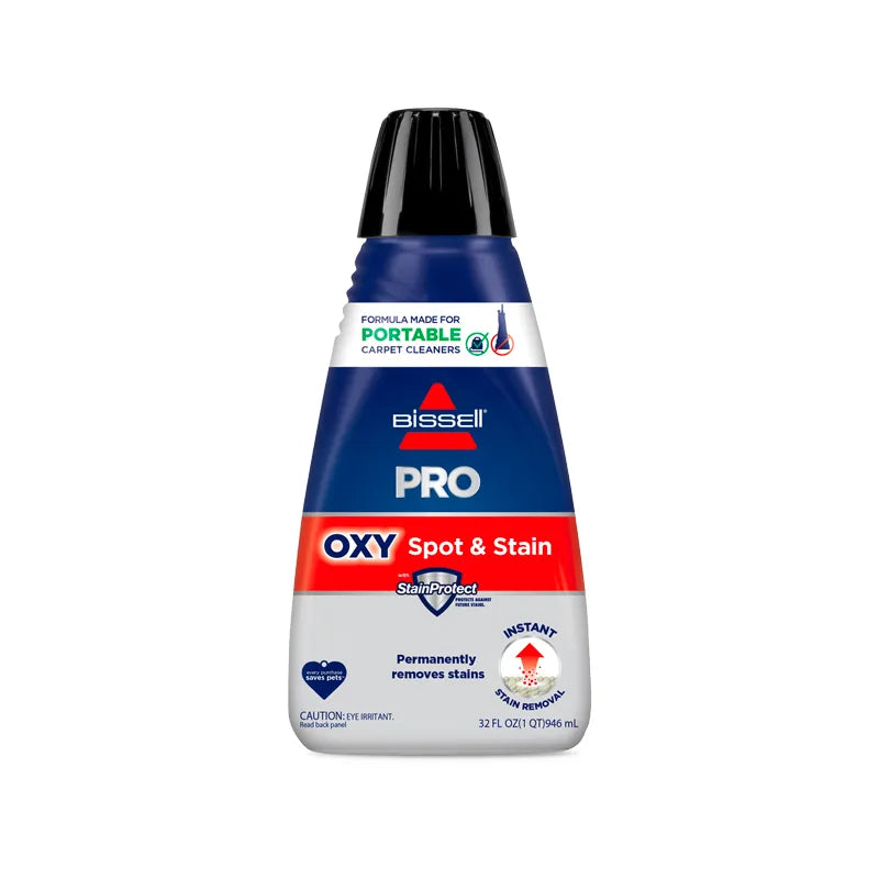 Bissell PRO OXY Spot & Stain with StainProtect® Technology Formula – Portable Cleaners